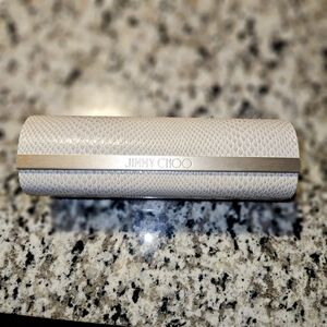Jimmy Choo Snakeskin Eyeglass Case